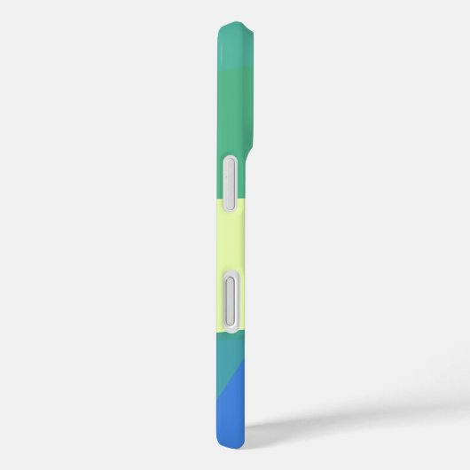 Abstrakter Pastellfarbblock Personalisiert Case-Mate iPhone Hülle (Rückseite / Rechts)