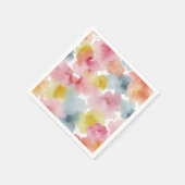 Abstrakter Pastellhintergrund Serviette (Ecke)