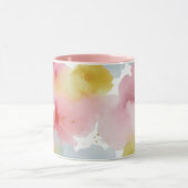 Abstrakter Pastellhintergrund Tasse (Zentrum)