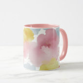 Abstrakter Pastellhintergrund Tasse (VorderseiteRechts)