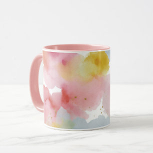 Abstrakter Pastellhintergrund Tasse