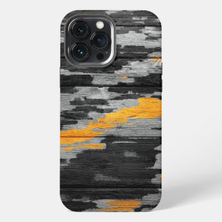 Abstrakter Pastellholzlook iPhone 13 Pro Max Hülle