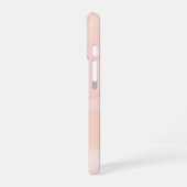 Abstrakter Pastellpinsel iPhone 16 Hülle (Linke Seite)