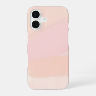 Abstrakter Pastellpinsel iPhone 16 Hülle