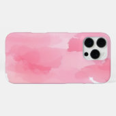 Abstrakter Pastellpinsel iPhone Hülle (Rückseite (Horizontal))