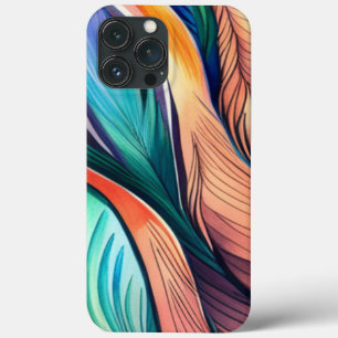 Abstrakter Pfau Case-Mate iPhone Hülle