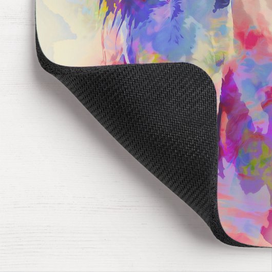 abstrakter Pferdekalender 2026 Mousepad (Ecke)