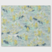 Abstrakter Pinienwald Geschenkpapier (Flach)