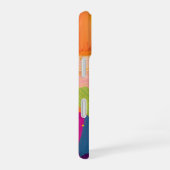 Abstrakter Pinsel iPhone 16 Hülle (Rechte Seite)