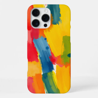 Abstrakter Pinsel iPhone 16 Pro Max Hülle