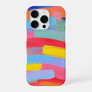 Abstrakter Pinsel iPhone 16 Pro Hülle