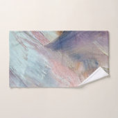 Abstrakter Pinselstrich Badhandtuch Set (Handtuch)