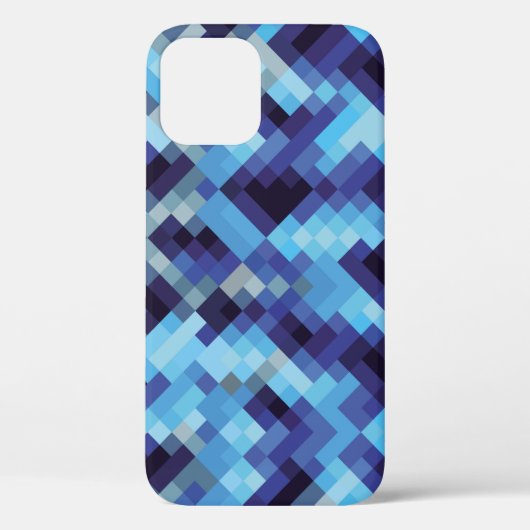  abstrakter Pixelmuster-Hintergrundpixel, abstrakt Case-Mate iPhone Hülle (Rückseite)