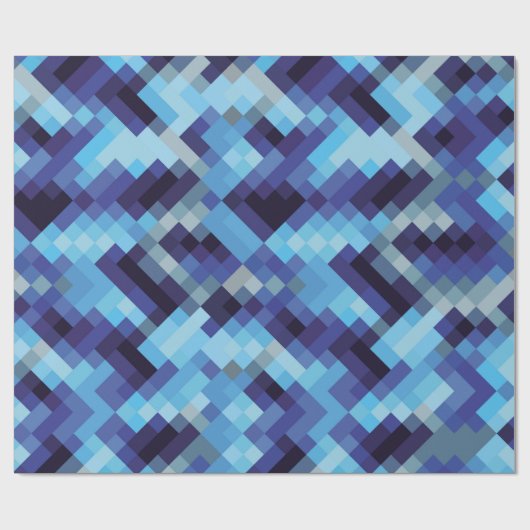  abstrakter Pixelmuster-Hintergrundpixel, abstrakt Geschenkpapier (Flach)