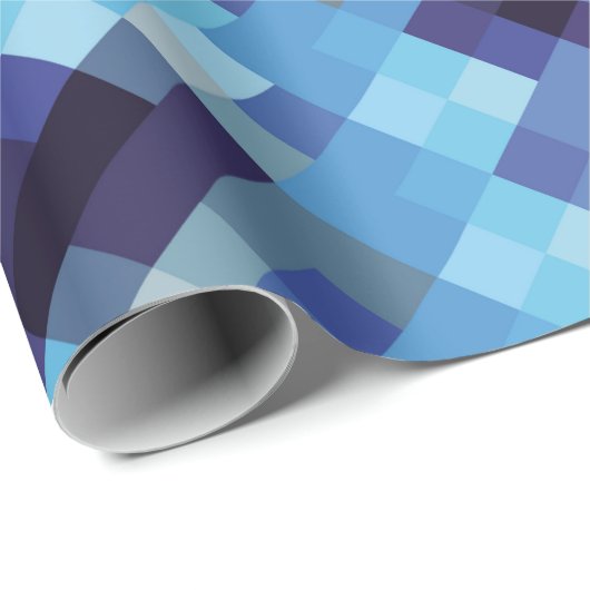  abstrakter Pixelmuster-Hintergrundpixel, abstrakt Geschenkpapier (Rolleneckpunkt)