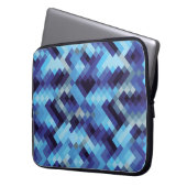 abstrakter Pixelmuster-Hintergrundpixel, abstrakt, Laptopschutzhülle (Vorderseite Links)