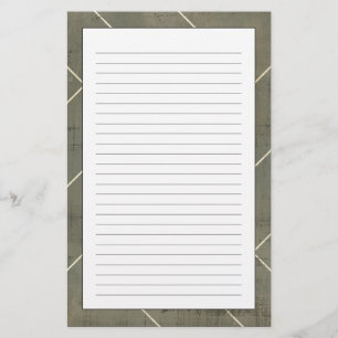 Abstrakter Plan mit geometrischen Formen Briefpapier