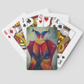 Abstrakter Poker Spielkarten Einzigartige Kunst (Rückseite)