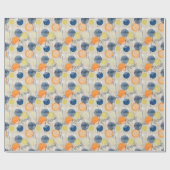 Abstrakter Polka-Punkt Geschenkpapier (Flach)
