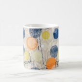 Abstrakter Polka-Punkt Kaffeetasse (Mittel)