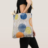 Abstrakter Polka-Punkt Tasche (Von Nahem)