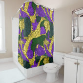 Abstrakter Polster-Punkt Duschvorhang (Beispiel)