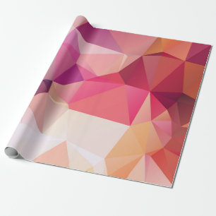 Abstrakter Poly-Hintergrund, Geometrie-Dreieck, m Geschenkpapier