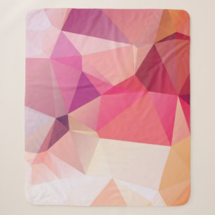 Abstrakter Poly-Hintergrund, Geometrie-Dreieck, m Sherpadecke