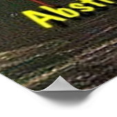 ABSTRAKTER POOL POSTER (Ecke)
