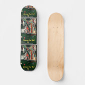 ABSTRAKTER POOL SKATEBOARD (Vorderseite)