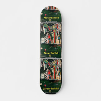 ABSTRAKTER POOL SKATEBOARD