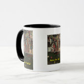 abstrakter Pool Tasse (Vorderseite Links)