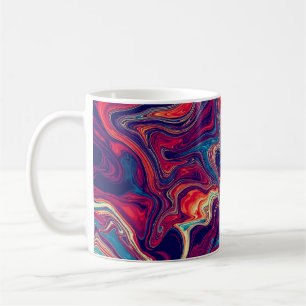 Abstrakter Pop Art Design Stilvoll & künstlerisch Kaffeetasse