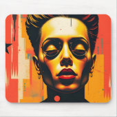Abstrakter Pop Art Mouse Pad Mousepad (Vorne)