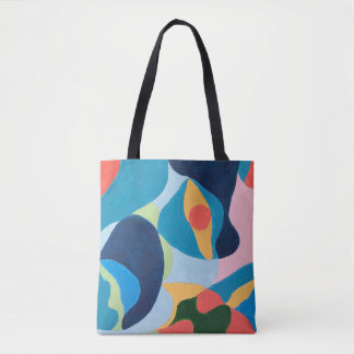 abstrakter Pop Totbeutel Tasche