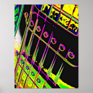 Abstrakter Poster