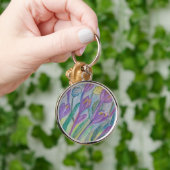 Abstrakter Premier Key Ring Schlüsselanhänger (Hand)
