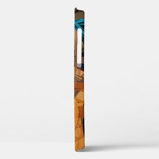 abstrakter psychedelischer Hintergrund aus dem Far Case-Mate iPhone Hülle (Rückseite / Links)