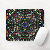 Abstrakter psychedelischer Hintergrund Mousepad (Mit Mouse)