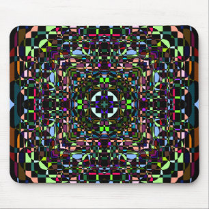 Abstrakter psychedelischer Hintergrund Mousepad