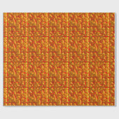 Abstrakter Puffswirl Geschenkpapier (Flach)