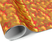 Abstrakter Puffswirl Geschenkpapier (Rolleneckpunkt)