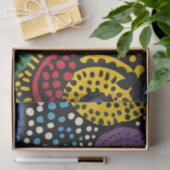 Abstrakter Punkt 8 Seidenpapier (Geschenk)