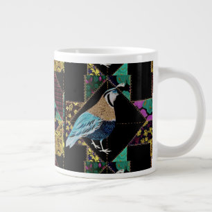 Abstrakter Quilton-Kaffee-Cup Jumbo-Tasse
