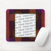 Abstrakter Rahmen ARTs 3 + Ihr Foto Mousepad (Mit Mouse)