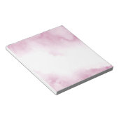 Abstrakter Rahmen mit rosa Farbe Notizblock (angewinkelt)