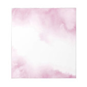 Abstrakter Rahmen mit rosa Farbe Notizblock (Vorderseite)