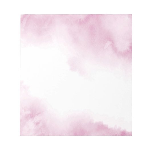 Abstrakter Rahmen mit rosa Farbe Notizblock (Vorderseite)