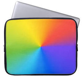 Abstrakter Rainbow Color Shade Hintergrund Laptopschutzhülle
