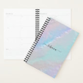 Abstrakter Rainbow Texture Planner Planer (Anzeige)